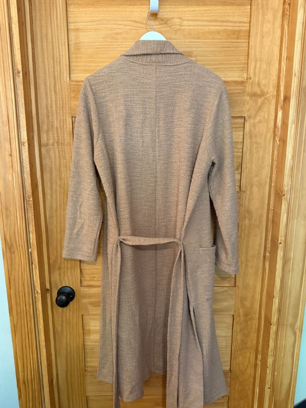 BB Dakota Anthropologie Let's Hang Textured Duster Long Cardigan Coatigan size L - Picture 7 of 8